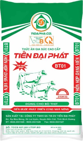 Thức ăn cho Bò BT01